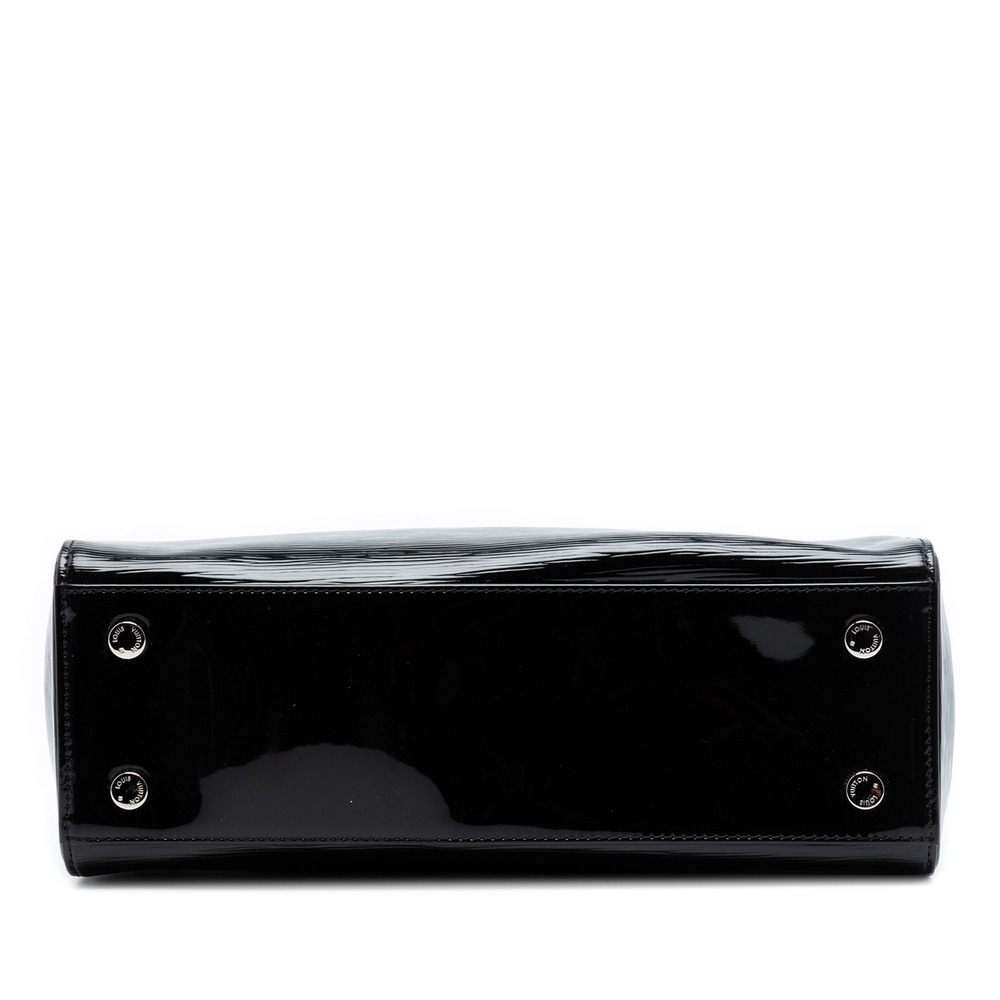 Louis Vuitton Black Patent Leather Satchel - Picture 3 of 8